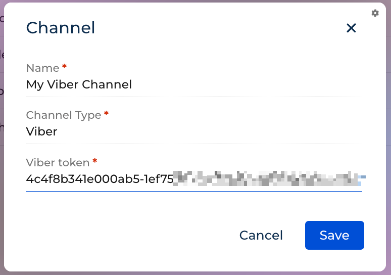 Channel config